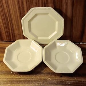 Vintage Johnson's Brothers Heritage Ironstone saucers
